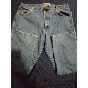 Cabela's Outdoor Gear Blue Medium Wash Denim Jean Pants Men's 42 x 30 (039)